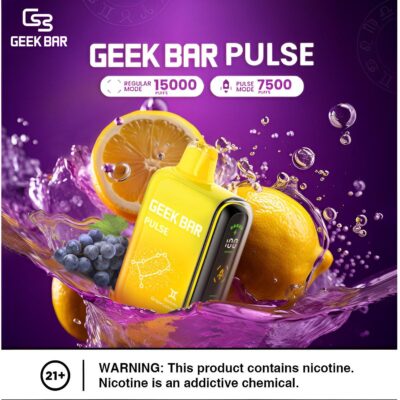 Geek Bar Pulse 15000 一次性電子煙評測 功能 規格 口味與使用體驗全面解析