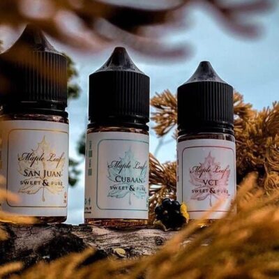 MAPLE LEAF楓葉煙油 加拿大原裝高品質小煙尼古丁鹽電子煙油推薦