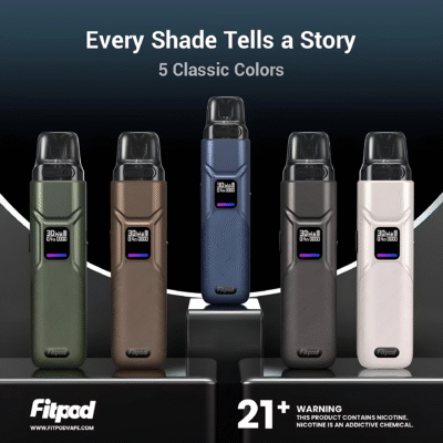 FITPOD O‑SHADOW SE 30W 高性能可調功率註油主機 支援小蠻牛彈倉與OLED螢幕